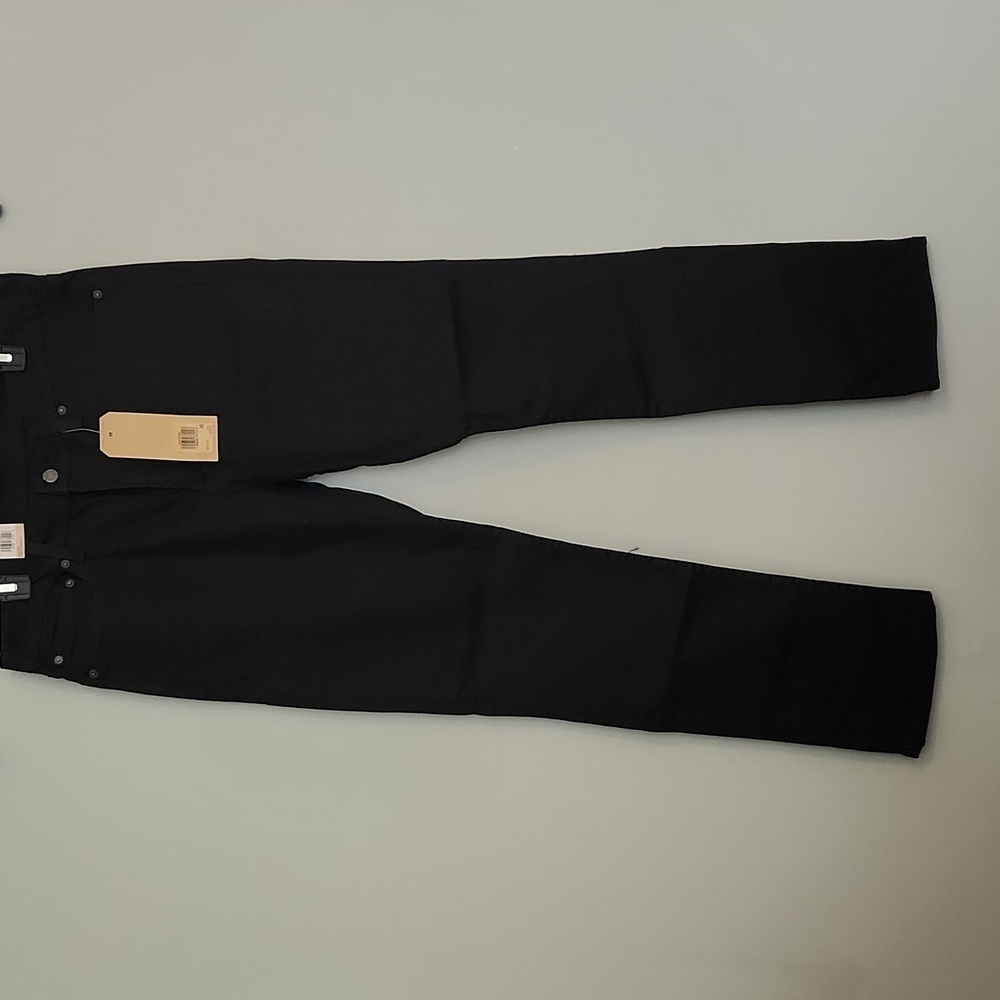 NWT LEVI'S STRAUSS 511 MEN'S ORIGINAL SLIM FIT JEANS PANTS BLACK 36/32